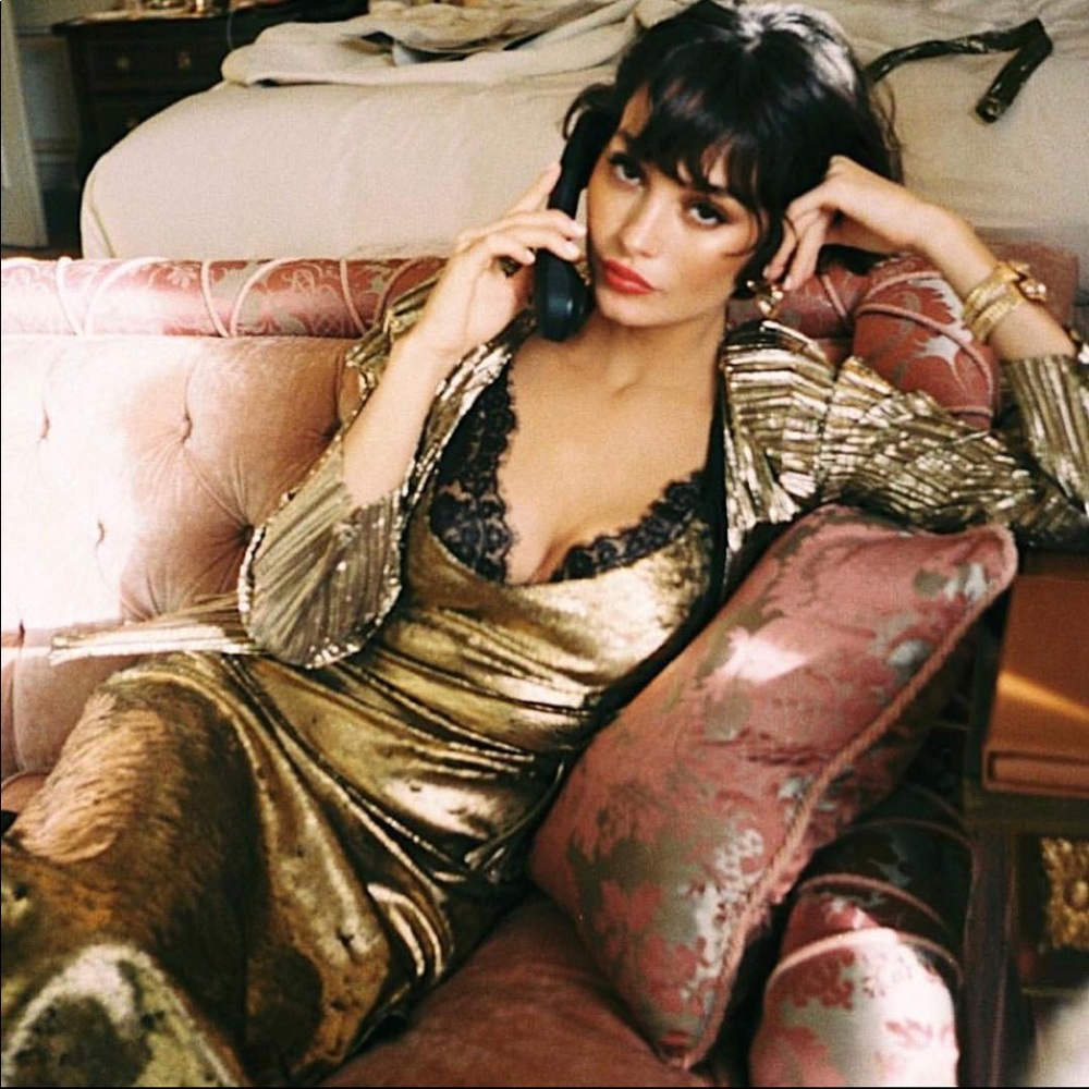 NWOT Dannijo Zelda Midi Stretch Slip Dress…